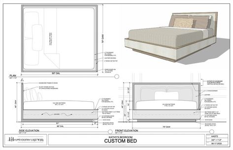 Furniture Details Drawing, Interior Design Portfolio Layout, Interior Architecture Drawing, Interior Design Drawings, Interior Design Presentation, Furniture Details Design, Interior Design Sketches, Portfolio Design Layout, Bed Design Modern