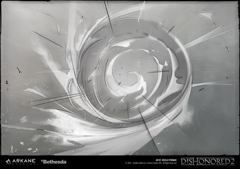 ArtStation - VFX Concept Art | Wind Blast, Nicolas Petrimaux Wind Effect Drawing, Wind Magic Art, Wind Magic, Wind Effect, Vfx Concept, Powers Art, Super Powers Art, Hand Drawing Reference, Magic Design