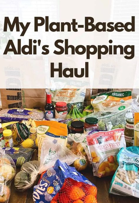 Aldi's Whole Food Plant-Based Shopping List | The Healthy Consultant Whole Food Plantbased, Plant Based Foods List, Vegan Aldi, Vegan Shopping List, Plant Based Meals, Monday Recipes, Plant Based Diet Meal Plan, Aldi Meal Plan, Plant Based Meal Planning