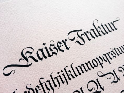 Fraktur Alphabet, Blackletter Alphabet, Fraktur Font, Fraktur Calligraphy, Fancy Handwriting, Gothic Alphabet, Calligraphy Letters Alphabet, Calligraphy Worksheet, Gothic Lettering