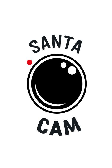 Santa Cam Svg, Santa Cam, Tumblr Stickers, Santa Claus Is Coming To Town, Run It, Svg Free Files, Christmas Crafts Diy, Cricut Svg, Free Svg