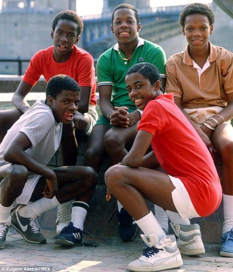 New Edition Back in the day: The boyband are pictured here in 1983, five years after they first formed Michael Bivins, Ralph Tresvant, Old School Music, Black Entertainment, R&b Music, Neo Soul, The Jacksons, Black Music, I Love Music