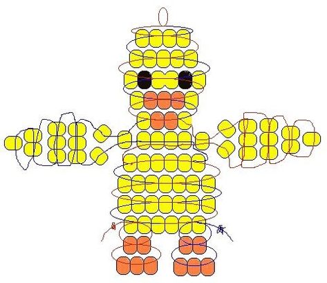 Pony Bead Duck Pattern, Hippo Pony Bead Pattern, Animals Out Of Beads, Pony Bead Chicken, Dinosaur Pony Bead Pattern, Chicken Pony Bead Pattern, Beaded Duck Pattern, Pony Bead Duck, Pony Bead Turtle