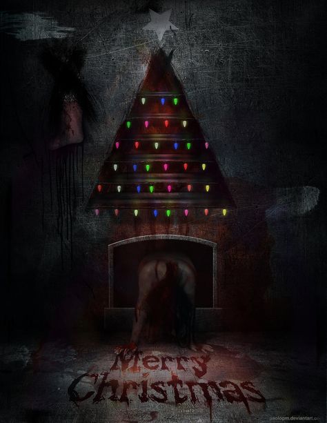 Creepy Christmas Aesthetic, Christmas Horror Wallpaper, Horror Christmas Wallpaper, Creepy Christmas Wallpaper, Creepmas Wallpaper, Krampus Wallpaper, Navidad Dark, Evil Christmas, Holiday Horror