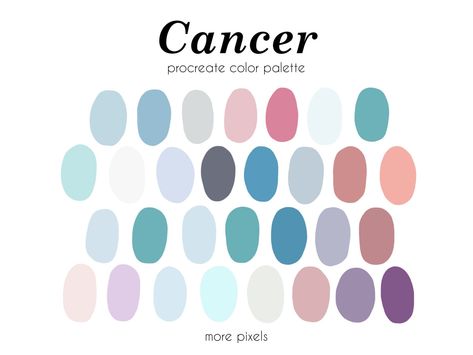 Color Palette Hex Code, Zodiac Color Palette, Color Palette Swatches, Zodiac Signs Colors, Birth Colors, Procreate Color Palette, Hex Color Palette, Color Palette Challenge, Palette Art