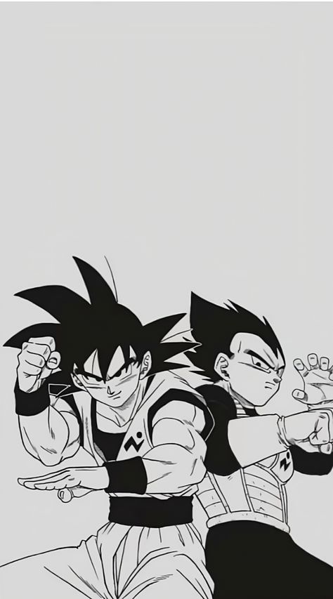 Dragon Ball Z Dragon, Dbz Wallpapers, Dragon Ball Z Iphone Wallpaper, Dbz Manga, Illustration Manga, Dragon Ball Painting, Dragon Ball Super Artwork, Dragon Ball Art Goku, Goku Vegeta