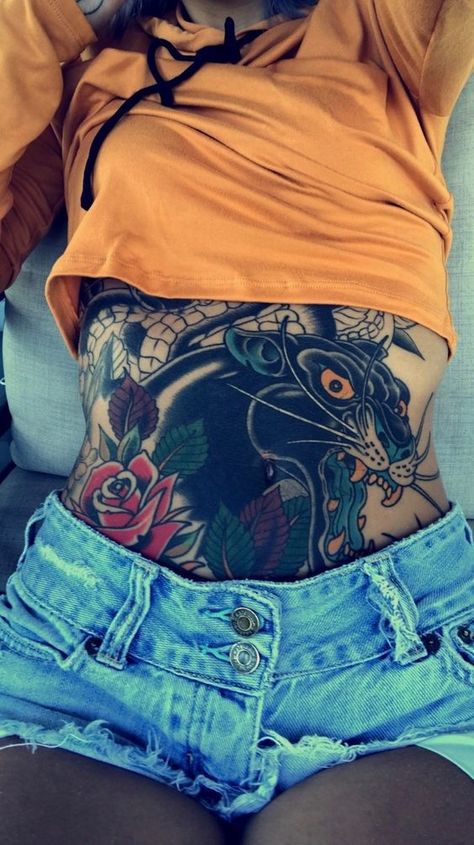 Stomach Stretchmark Tattoos Women, Abdominal Tattoos Women Lower, Female Stomach Tattoos, Lower Belly Tattoos, Abdomen Tattoo, Lower Stomach Tattoos, Tummy Tattoo, Woman With Tattoos, Stomach Tattoos Women