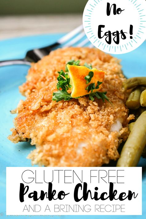 Gluten Free Panko Chicken, Gluten Free Breaded Chicken, Breaded Ranch Chicken, Baked Breaded Chicken Breast, Baked Panko Chicken, Gluten Free Fried Chicken, Panko Crusted Chicken, Oven Baked Chicken Tenders, Baked Breaded Chicken