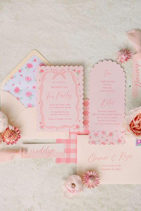 A Pretty & Pink Mother's Day Tea Party • Beijos Events Pretty Table Settings, Party Bites, Diy Workout, Spring Tea, All I Ever Wanted, Pink Vibes, Tea Cups Vintage, Party Celebration, Touch Of Gold