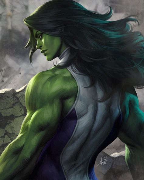 COOL COMIC ARTby @artgerm / #xmen #jeangrey #catwoman  #supergirl #fantasticfour #captainmarvel #hulk #shehulk  #suestorm....comicshaber is sharing instagram posts and you can see  pictures video posts and on this media post page. Female Hulk, Spiderman And Gwen, Poses Anime, Hulk Art, Comics Anime, Marvel Characters Art, Hulk Marvel, Marvel Girls, Marvel Comics Art