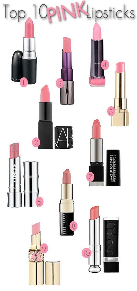 Mac Cosmetics Lipstick, Pink Lipstick, Makati, Smokey Eye Makeup, How To Apply Makeup, All Things Beauty, Top Ten, Beautiful Makeup, Makeup Skin Care