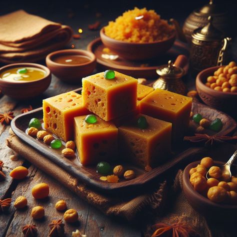 Mysore Pak: A Delectable Dive into South India's Iconic Dessert Mysore Pak, Royal Kitchen, Sunday Breakfast, Food Sweet, Coconut Yogurt, Roasted Chickpeas, Food Experiences, Mysore, South India