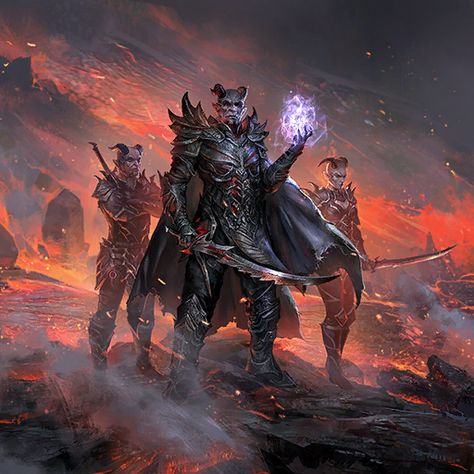 The Elder Scrolls Legends- Dremora Markynaz Card Art Daedra Aesthetic, Elder Scrolls Legends, Elder Scrolls Oblivion, Skyrim Wallpaper, Tes Skyrim, Elder Scrolls Lore, Skyrim Art, Elder Scrolls Art, Elder Scrolls Skyrim