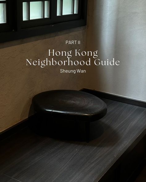 Our neighbourhood guide for Sheung Wan 🇭🇰 Would have to be our favorite if we could pick only one area to explore. This area is close to Central on HK island but a lot more chill - filled with cafes, lots of stairs 🙃 and elevations, and some really cool bars and restaurants. Here are some of our picks! Cafes: @halfwaycoffee @milligramcoffeehk @en_coffeehk @harakakohk @commaa.hk @fineprint.hk Bars: @kinsman.hk @pingpong129 @mostlyharmlessbar Gems: Man Mo Temple, Tai Kwun Neighborhood Guide, Bars And Restaurants, Cool Bars, Hong Kong, The Neighbourhood, Temple, Stairs, Gems