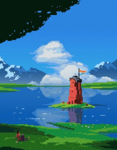 Nature Castle GIF - Nature Castle Pixel - Discover & Share GIFs Pixel Art Gif, Pixel Art Landscape, 8 Bit Art, Piskel Art, Pixel Art Background, Pixel Characters, Gameboy Color, Pixel Animation, Pixel Art Tutorial