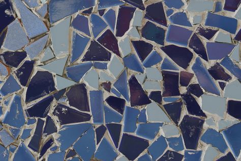 Mosaics For Kids, Recycled Glass Countertops, Mosaic Planters, Diy Kitchen Backsplash, Mosaic Tile Designs, Glass Countertops, Diy Backsplash, Mosaic Bathroom, Roman Mosaic