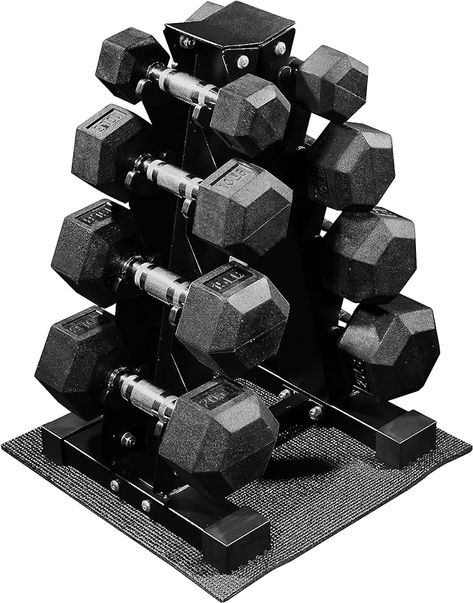 Dumbbell Storage, Hex Dumbbells, Hand Weights, Workout Space, Free Weights, Dumbbell Set, Weight Set, Self Service, Hexagon Shape