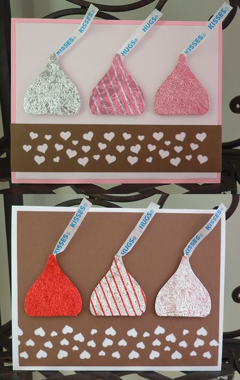 Stampin Up Hearts And Kisses, Hearts And Kisses, Stampin Up Valentine Cards, Hugs Kisses, Valentine Cards, Hugs And Kisses, Valentine Day Cards, Valentines Cards, Card Ideas