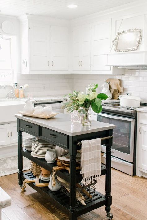 Kitchen carts on wheels