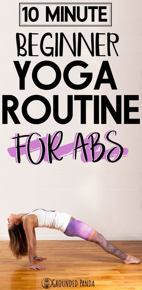 This 10 minute yoga for abs routine is quick and simple to do at home. Stick with this core workout to get strong abs. Yoga Core Workout For Beginners, Balance Workouts, Muffin Vegan, 10 Minute Yoga, Yoga Sequencing, Abs Routine, Yoga Abs, Yoga Routine For Beginners, Effective Ab Workouts