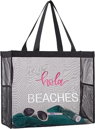 Beach bag Mesh Beach Bags, Beach Tote Bag, Pool Bags, Great Gifts For Women, Graphic Tote, Reusable Shopping Bags, Shopping Tote Bag, Mesh Bag, Beach Tote Bags