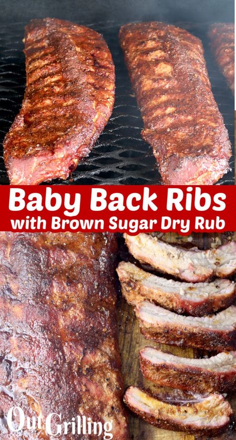 Baby Back Ribs Rub Recipes, Brown Sugar Rib Rub, Babyback Ribs In Oven, Rub For Pork Ribs, Best Ribs Recipe, Rib Rub Recipe, Ribs Seasoning, Slow Cooked Ribs, Best Ribs