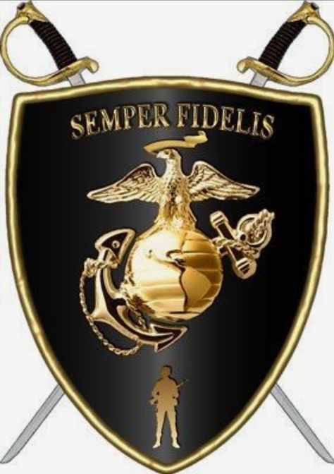 Semper Fi Tattoo, Marine Quotes, Marines Corps, Marine Family, Marine Tattoo, Marines Logo, Military Signs, Marines Girlfriend, Once A Marine