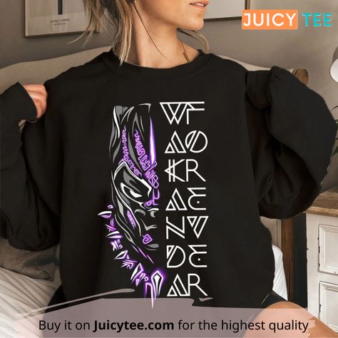 Black Panther Hoodie, Black Panther Shirt, Black Panther T Shirt, Black Panther Wakanda Forever, T Challa, Black Panther Wakanda, Wakanda Forever, Shirt Making, Team Jersey