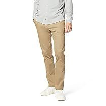 Straight Leg Khakis, British Khaki, Khaki Chino Pants, Dockers Pants, Dockers Men, Professional Fashion, Khaki Chinos, Accessories Clothing, Slim Fit Pants