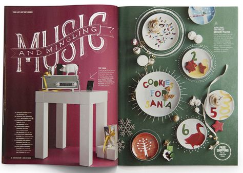 Beautiful Usage of Hand Lettering in Commercial Projects Food Magazine Layout, Chalk Typography, Chalkboard Typography, Catalogue Design, Editorial Design Layout, Chalkboard Lettering, Chalk Lettering, Type Inspiration, Christmas Layouts