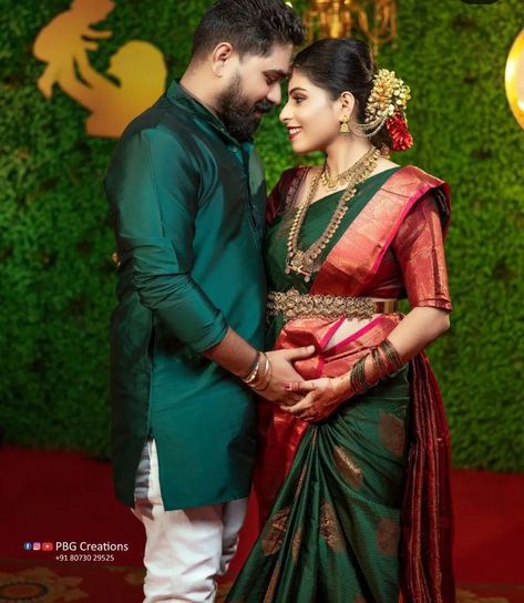 Valakappu Photoshoot, Valakappu Saree, Srimantham Stills Photo, Valakappu Photos, Sreemantham Stills, Valaikappu Photoshoot, Srimantham Sarees, Srimantham Photoshoot, Baby Shower Saree Indian