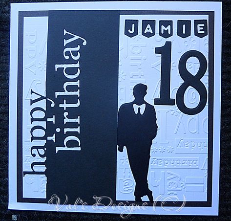 18th Birthday Cards For Boys, Masculine Cards Handmade, 18th Birthday Cards, Beautiful Birthday Cards, 21st Birthday Cards, Birthday Cards For Boys, Boy Cards, Masculine Birthday Cards, Birthday Cards For Men