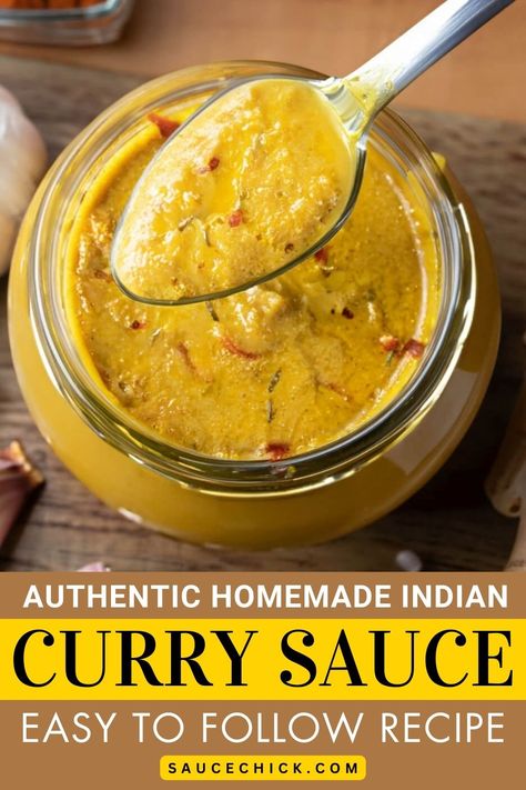 Curry Sauce recipe How To Make A Curry Sauce, English Curry Recipe, Curry Sauce Recipe Easy, Simmer Sauce Recipe, Curry Sauce Recipe Indian, Yellow Curry Sauce, Homemade Curry Sauce, Chinese Curry, Curry Sauce Recipe