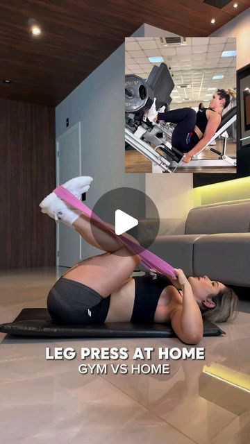 Gym Guide | Fitness on Instagram: "GYM VS HOME 📍LEG PRESS |HAMS CURLS |KICK BACKs

8 week HOME WORKOUT CHALLENGE 💪🏻
.
.
.
.
.
cc @byjennirosa
#homeworkout #homerxercise #legworkoutathome
#workoutforbeginners" Home Workout Challenge, Two People Yoga Poses, Yoga Poses For Two, Leg Workout At Home, Leg Exercises, Leg Press, Bodyweight Workout Beginner, Kick Backs, Home Workout