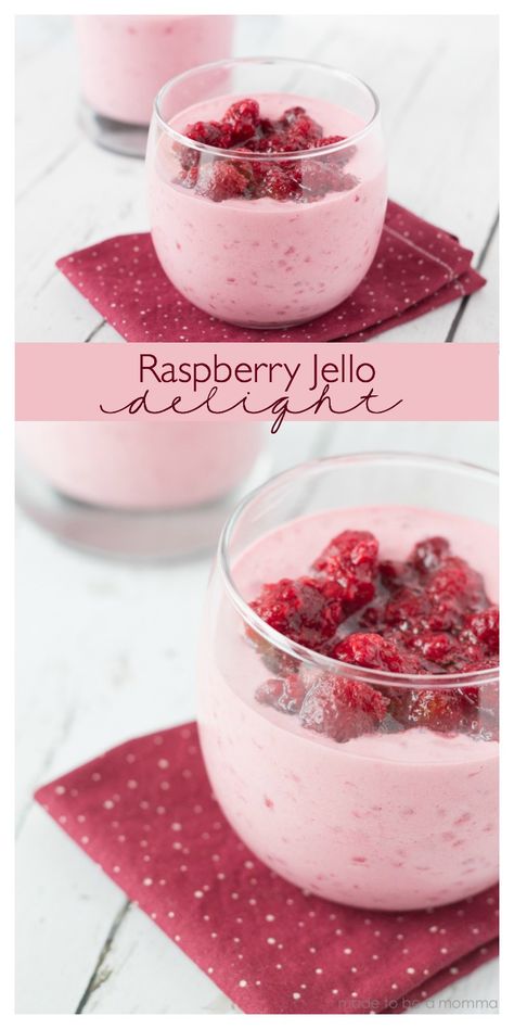 Jello Treats, Jello Ideas, Jello Deserts, Made To Be A Momma, Raspberry Jello, Jello Dessert Recipes, Jello Desserts, Party Sweets, Raspberry Recipes