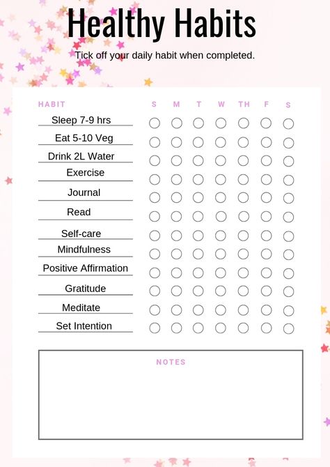 Improve your happiness, mindset and well-being with this healthy habits checklist. Simply print it out and start tracking your habits daily. Healthy Habits Checklist, Habits Checklist, Improve Confidence, Healthy Lifestyle Habits, Lifestyle Habits, Leaky Gut, Health Habits, Girls Style, Daily Habits