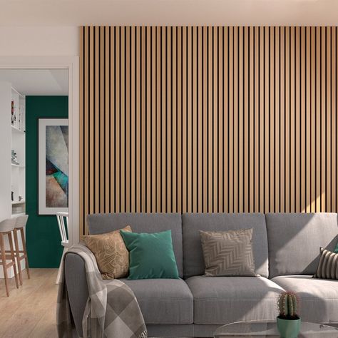 Product code   AWP0OK       Brand   Deanta       Colour   Oak       Finish   Fully Finished       Length   2400mm       Width   600mm       Thickness   21mm       Features   Sound-absorbing felt         Description   The brilliant range of  Immerse Acoustic premium wall panelling  are an ideal choice for those wanting to transform their interior into a place which has a more modern touch. This stylish modern wall panelling is exclusive to renowned manufacturerDeantaand has a striking appearance Acoustic Panelling, Internal Oak Doors, Oak Wall, Veneer Panels, Doors And Floors, Wall Panelling, Board Covers, Oak Panels, Acoustic Wall Panels