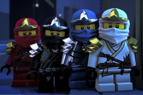 Ninjago All The Ninjas, Poly Ninja Ninjago, Ninjago Wallpaper Pc, Lego Area, Ninja Lego, Ninjago Images, Lego Ninjago Minifigures, Ninja Go, Ninja Kids