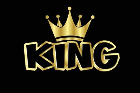 King 3d text effect fully editable | Premium Vector #Freepik #vector #black-text-effect #black-text #black-font #text-effect-typography Bubbles Wallpaper, 3d Text Effect, 3d Text, Logo Creation, Cool Pins, Professional Logo Design, Text Effect, Oval Sunglasses, Professional Logo