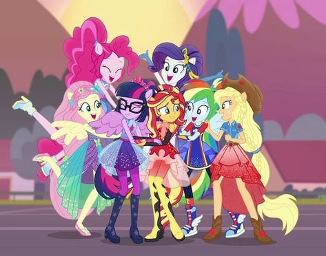 Forgotten Friendship, Fluttershy Pinkie Pie, Thomas Smith, Sci Twi, Friendship Group, Apple Jack, Mane 6, Group Hug, Mlp Equestria