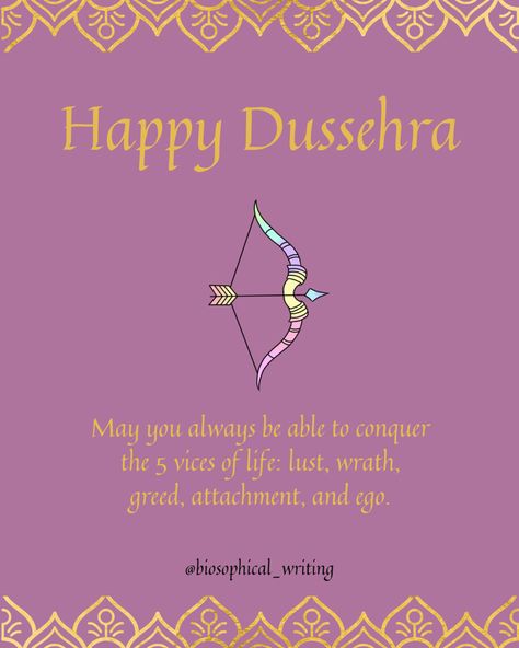 Dussehra wishes. Dussehra Wishes Unique, Dussehra Wishes, Happy Dussehra, Unique Quotes, Love Quotes, Writing, Quotes, Quick Saves