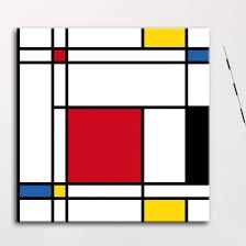 Mondrian Art, Abstract Painting Techniques, Principles Of Art, Tableau Design, Design Master, Art Bag, Piet Mondrian, Illuminated Manuscript, Op Art