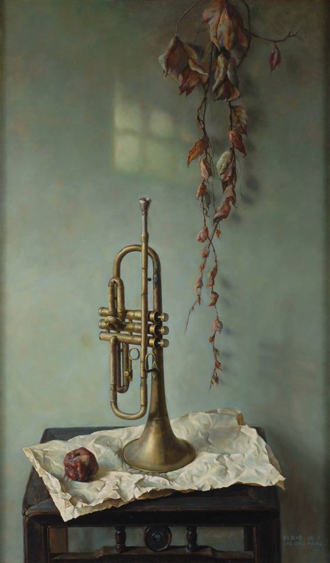 Ideas Cuadros, Jazz Trumpet, Trumpet Music, Instruments Art, Bo Bartlett, Andrew Wyeth, Music Artwork, Musical Art, Big Photo