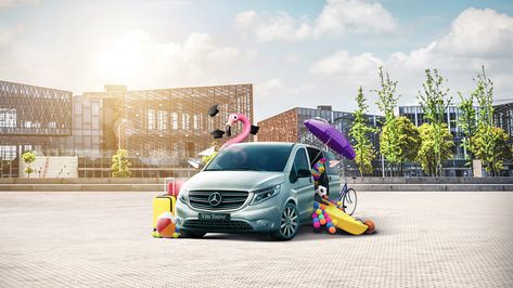 Mercedes - Back to School Campaign on Behance Car Campaign, Back To School Campaign, Creative Marketing Campaign, School Campaign, School Car, Creative Marketing, Driving School, City Car, Car Brand