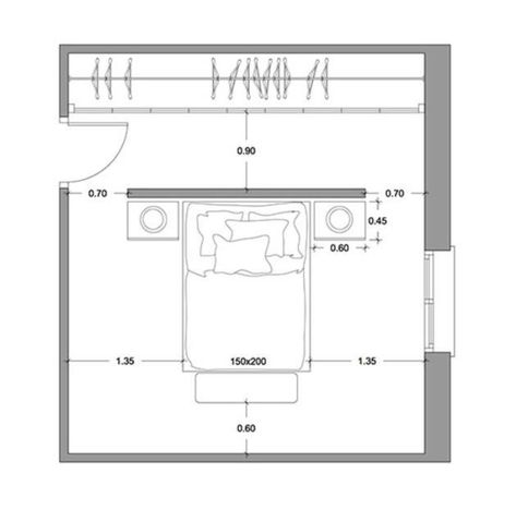 Closet Behind Bed, Bathroom Closet, Bedroom Closet Design, Master Room, Room Closet, Bedroom Wardrobe, Bedroom Layouts, Closet Designs, Closet Bedroom