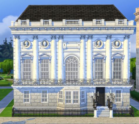 ✨ White’s Gentlemen’s Club ✨ | Patreon Sims 4 Palace Interior, Sims 4 Palace Cc, Sims 4 Palace, Sims 4 Cc Wedding Venue Patreon, Sims 4 Royal Palace, Sims 4 Royal Castle, Sims Mansion, Regency Era, Romantic Garden