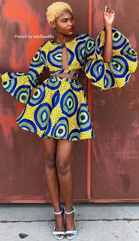 Mangishi Doll by Kapasa Musonda : Zambia. African Fashion Modern Tops, African Carnival, Mangishi Doll, Ankara Blouses, Kitenge Fashion, Goddess Fashion, Easy Dress Sewing Patterns, Afrikaanse Mode, Afro Style