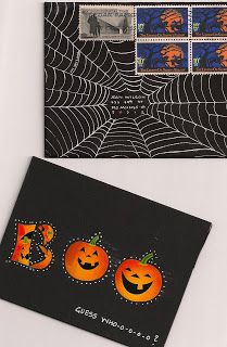 Halloween Envelope, Halloween Mail, Snail Mail Inspiration, Mail Art Envelopes, Holiday Envelopes, Art Lettering, Decorated Envelopes, Fun Mail, Calligraphy Envelope