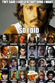 so true Johnny Depp Quote, Johnny Depp Movies List, Johnny Depp Memes, Jack Sparrow Quotes Funny, Johnny Depp Character, Jack Depp, Benny And Joon, Jack Sparrow Quotes, Johnny Depp Funny