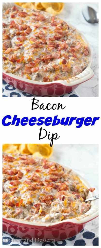 Queso Burger Recipe, Bacon Cheeseburger Dip, Cheeseburger Dip, Cheesy Dip, Diy Easy Recipes, Cheesecake Dip, Easy Bacon, Taco Dip, Cheese Burger